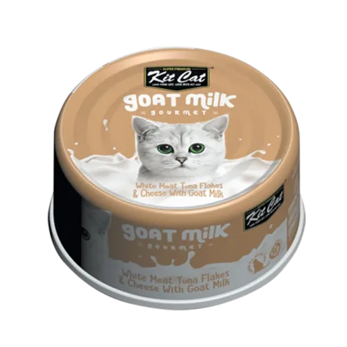 מעדן קיט קט חלב עיזים טונה וגבינה