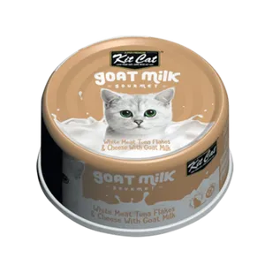 מעדן קיט קט חלב עיזים טונה וגבינה