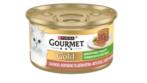 מעדן 'גורמה גולד' פנסי פטה ברווז ונתחי גזר 85 גרם