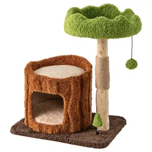 קולהקט מגרדת פרמיום לחתולים גזע ומרפסת ירוקה 60*46*75