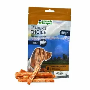 לידר צויס חטיף לכלב – מקלוני בקר 80 גרם