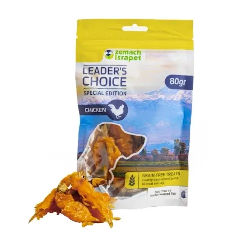 חטיף לידר צ’ויס דג עטוף בעוף 80 גרם