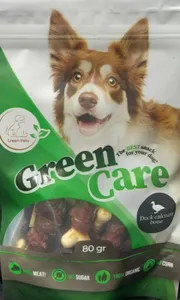 חטיף גרין קר ברווז מלופף על עצם סידן 80 גרם