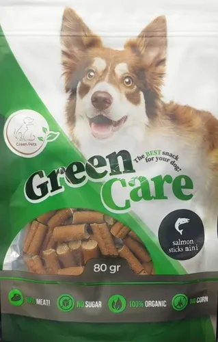 חטיף גרין קר מיני מקלוני סלמון 80 גרם