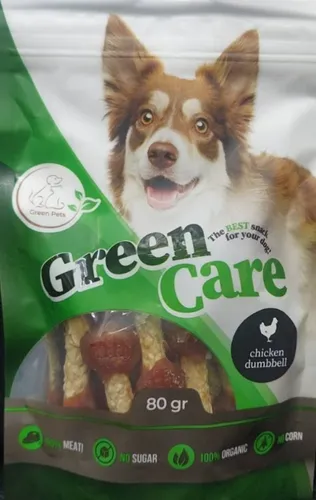 חטיף גרין קר משקולות עוף 80 גרם