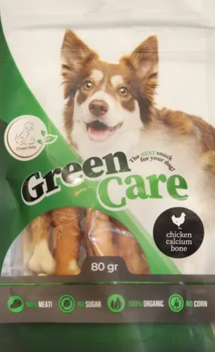 חטיף גרין קר עצם סידן עם עוף 80 גרם