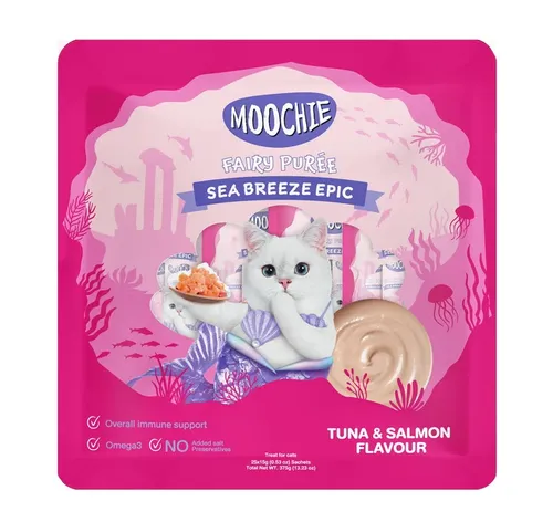 שלוק מוצי' 905 טונה וסלמון 5*15גרם