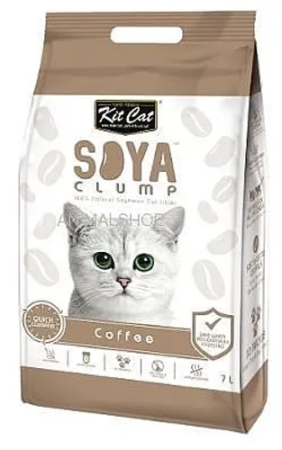 קיט קט חול סויה מתגבש קפה 7 ליטר