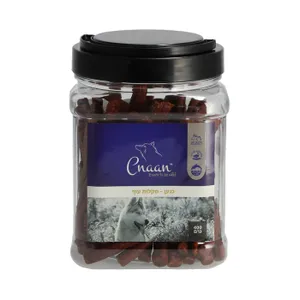 כנען צנצנת חטיפי מקלות עוף 400 גרם