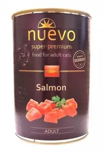 נואבו שימורי פטה לחתולים בוגרים – סלמון 400 גרם