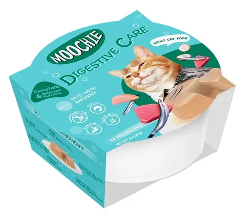 מוצי מזון מלא לחתול פטה אנשובי 85 גרם קופסא