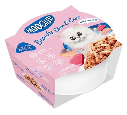 מוצי מזון מלא לחתול טונה 85 גרם בקופסא לעור ולפרווה