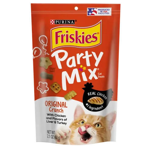 פריסקיז Party Mix חטיף לחתול אוריג'ינל קראנץ'