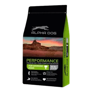 אלפא דוג מזון יבש לכלב פרפורמנס 22.65 ק