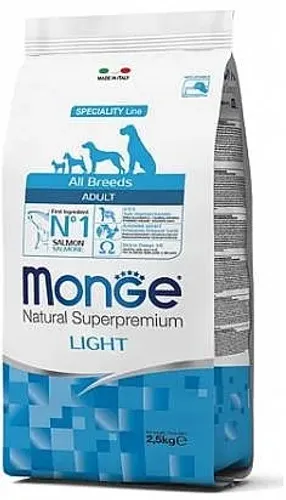 מונג' לייט סלמון לכלב 2.5 ק