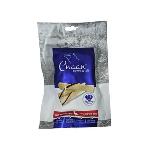 כנען חטיף לכלב עצם טוויסט ברווז 100 ג'