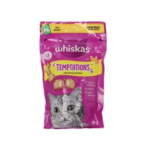 חטיף לחתולים עם עוף וגבינה ויסקס טמפטיישן 60 גרם