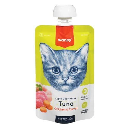 וונפי פאוץ' לחתולים עם טונה 90 גרם