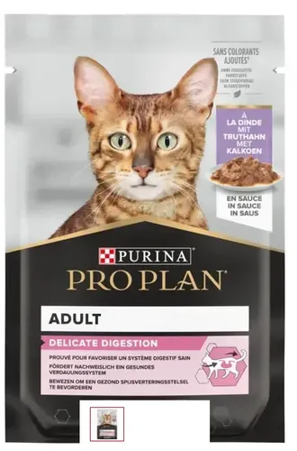 פרו פלאן חתול פאוץ הודו דליקט