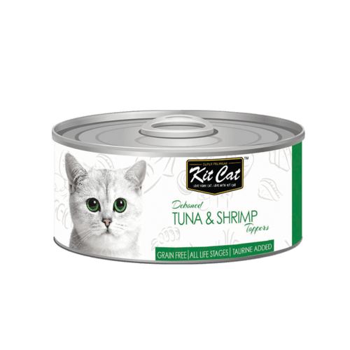 קיט קט שימור טונה ושרימפס דיבנד 70 גרם