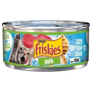 פריסקיז פטה דגי אוקיינוס וטונה 156 גרם