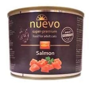 נואבו שימורי פטה לחתולים בוגרים – סלמון 200 גרם