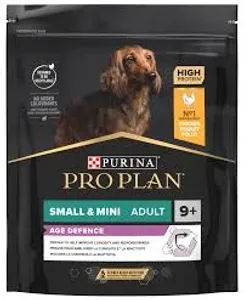 אוכל לכלבים פרו פלאן מזון יבש לכלבים מבוגרים מגזע קטן בגילאי 9+