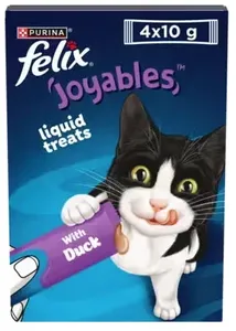 פליקס Joyables שלוקים חטיפים לחים לחתולים בטעם ברווז