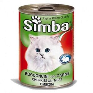 סימבה שימור לחתולים בטעם נתחי בקר 400 גרם