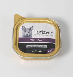 הוריזון בקר ללא דגנים 85 גרם