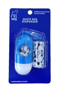 שקי קקי אי דוג כחול לבן + 2 מילויים