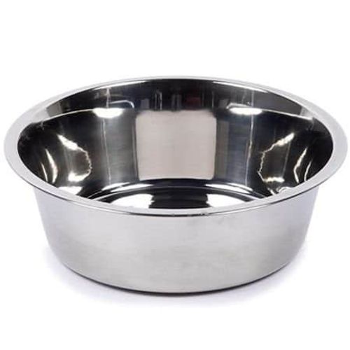 צלחת נירוסטה 21.5 ס