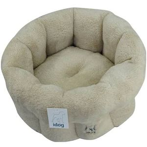 מיטה עגולה פרוותית 40 ס"מ ומפנקת לכלב I DOG