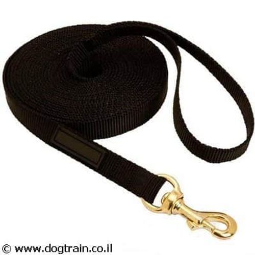 רצועת אילוף/גינה 10 מטר לכלב