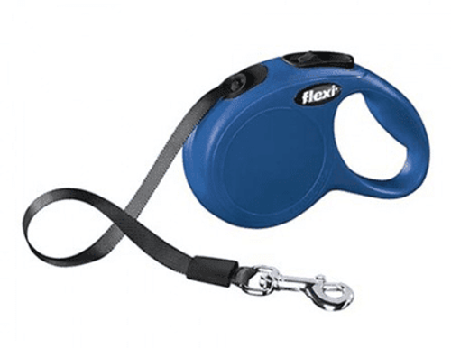 רצועה נמתחת פלקסי קלאסיק S לכלב קטן במגוון צבעים