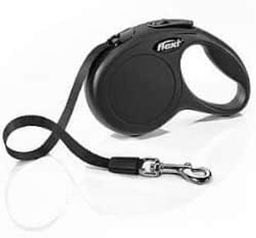 רצועה נמתחת פלקסי קלאסיק S לכלב קטן במגוון צבעים