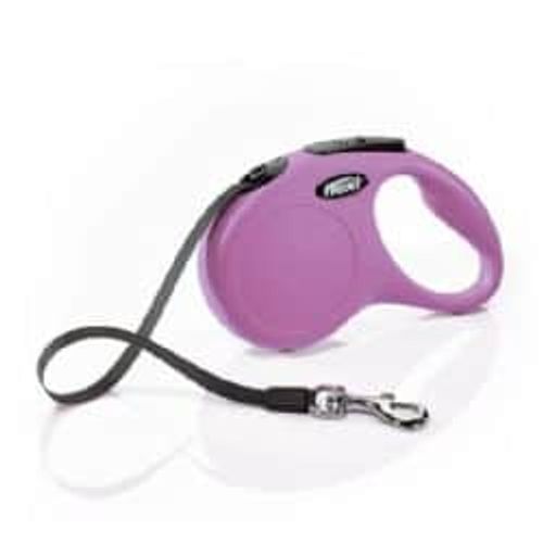 רצועה נמתחת פלקסי קלאסיק M לכלב קטן במגוון צבעים