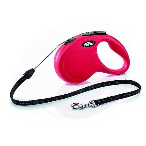 רצועה נמתחת פלקסי קלאסיק L לכלב גדול במגוון צבעים