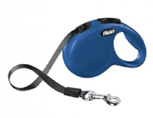 רצועה נמתחת פלקסי קלאסיק L לכלב גדול במגוון צבעים