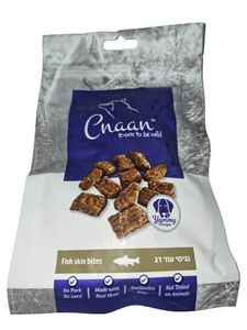 חטיף כנען נגיסי עור דג 60 גר