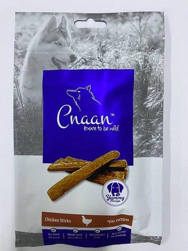 חטיף כנען מקלות עוף 60 גרם