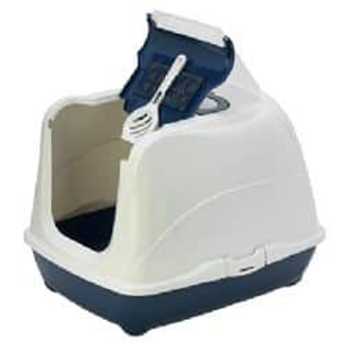 שירותים סגורים לחתול עם פתח עליון ג’מבו