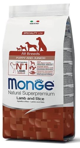 מונג מזון יבש לכלבים גורים בטעם כבש 2.5 ק