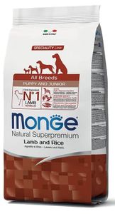 מונג מזון יבש לכלבים גורים בטעם כבש 2.5 ק"ג