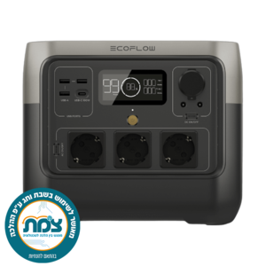 תחנת כח ניידת ECOFLOW EFR600-2 PRO -ריבר 2 פרו  