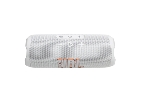רמקול JBL Flip 7 בצבע לבן – יבואן רשמי
