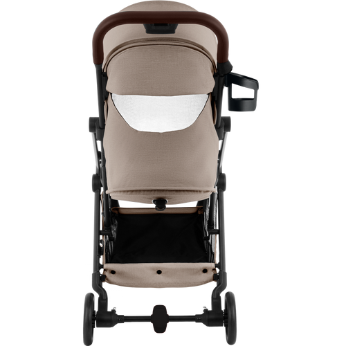 טיולון קומפקטי לתינוק Flylite קיפול אוטומטי, עליה למטוס - בז' TEAK
