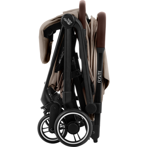 טיולון קומפקטי לתינוק Flylite קיפול אוטומטי, עליה למטוס - בז' TEAK