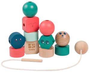 Junior Beads - חרוזי השחלה מעץ לפיתוח מוטורי