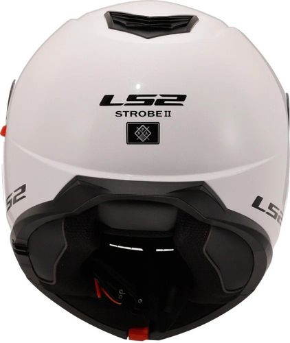 קסדה נפתחת אל אס 2 סטרוב לבן מבריק – LS2 FF908 STROBE II GLOSS WHITE